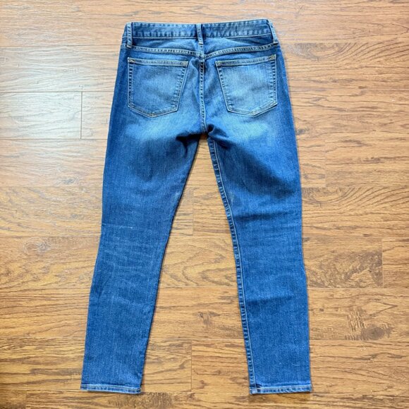 Gap 1969 Always Skinny Faded Blue Jeans Size 28 Short - Picture 5 of 7